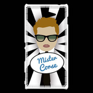 Coque Sony Xperia M2 Mister Corse Roux