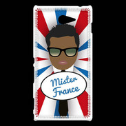 Coque Sony Xperia M2 Mister France Black