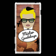 Coque Sony Xperia M2 Mister Guadeloupe Blond