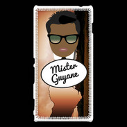 Coque Sony Xperia M2 Mister Guyane Black