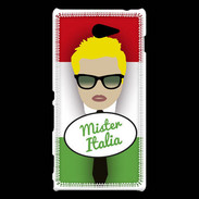 Coque Sony Xperia M2 Mister Italie Blond