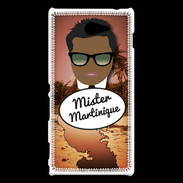 Coque Sony Xperia M2 Mister Martinique Black