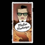 Coque Sony Xperia M2 Mister Martinique Chatain