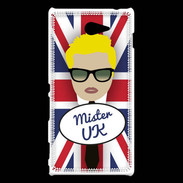 Coque Sony Xperia M2 Mister UK Blond