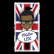 Coque Sony Xperia M2 Mister UK Black