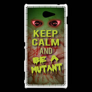 Coque Sony Xperia M2 Keep Calm and Be Mutant