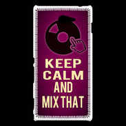 Coque Sony Xperia M2 Keep Calm and Mix That Rose