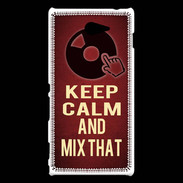 Coque Sony Xperia M2 Keep Calm and Mix That Rouge