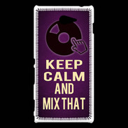 Coque Sony Xperia M2 Keep Calm and Mix That Violet