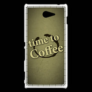 Coque Sony Xperia M2 Coffee Time ZG