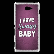 Coque Sony Xperia M2 I have Swag Rose ZG