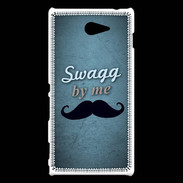 Coque Sony Xperia M2 Swag by Me Bleu ZG