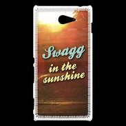 Coque Sony Xperia M2 Swag Sunshine ZG