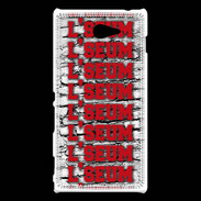 Coque Sony Xperia M2 L'seum rouge
