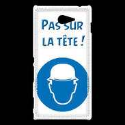 Coque Sony Xperia M2 Pas sur la tête PR