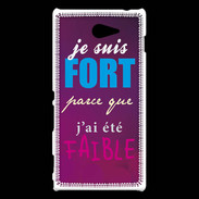 Coque Sony Xperia M2 Fort et faible ZG