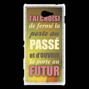 Coque Sony Xperia M2 Passé et futur ZG