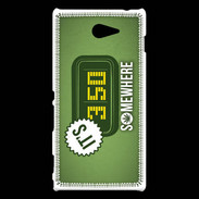 Coque Sony Xperia M2 Somewhere Cana ZG