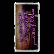 Coque Sony Xperia M2 Vie Parfaite ZG