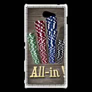 Coque Sony Xperia M2 Poker all in