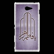 Coque Sony Xperia M2 Islam F Violet