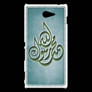 Coque Sony Xperia M2 Islam H Turquoise