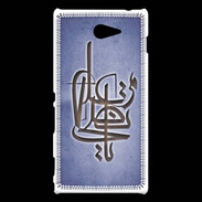 Coque Sony Xperia M2 Islam I Bleu