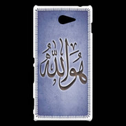 Coque Sony Xperia M2 Islam L Bleu