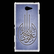 Coque Sony Xperia M2 Islam M Bleu