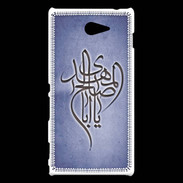 Coque Sony Xperia M2 Islam B Bleu