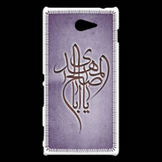 Coque Sony Xperia M2 Islam B Violet
