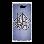 Coque Sony Xperia M2 Islam C Bleu