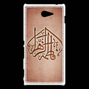 Coque Sony Xperia M2 Islam C Rouge
