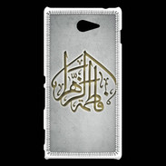 Coque Sony Xperia M2 Islam C Gris
