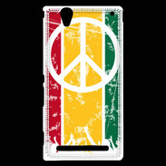 Coque Sony Xperia T2 Ultra Rasta Peace and Love 15