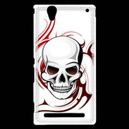 Coque Sony Xperia T2 Ultra Tête de mort 5