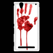 Coque Sony Xperia T2 Ultra Trace de sang