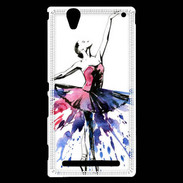 Coque Sony Xperia T2 Ultra Danse classique en illustration