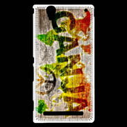 Coque Sony Xperia T2 Ultra Rasta Ganja