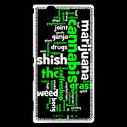 Coque Sony Xperia T2 Ultra Cannabis Tag