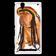 Coque Sony Xperia T2 Ultra Chien Rasta