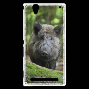Coque Sony Xperia T2 Ultra Sanglier dans les bois