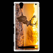 Coque Sony Xperia T2 Ultra Cerf au levé du soleil