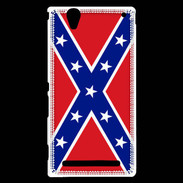 Coque Sony Xperia T2 Ultra Drapeau sudiste USA