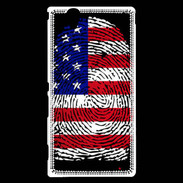 Coque Sony Xperia T2 Ultra Empreintes digitales USA