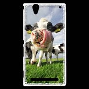 Coque Sony Xperia T2 Ultra Humour vache 10