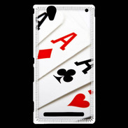 Coque Sony Xperia T2 Ultra Poker 4 as