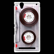 Coque Sony Xperia T2 Ultra Cassette audio de musique