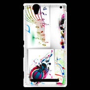 Coque Sony Xperia T2 Ultra Abstract musique