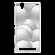 Coque Sony Xperia T2 Ultra Balles de golf en folie